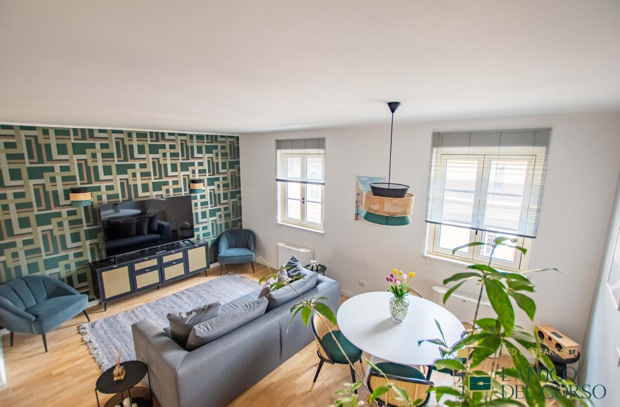 Apartamento L'Attico Del Corso Trieste Exterior foto