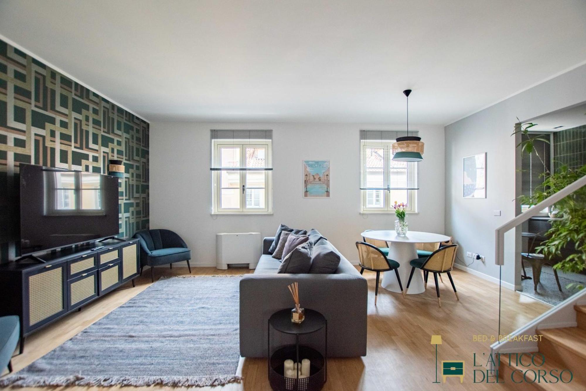 Apartamento L'Attico Del Corso Trieste Exterior foto